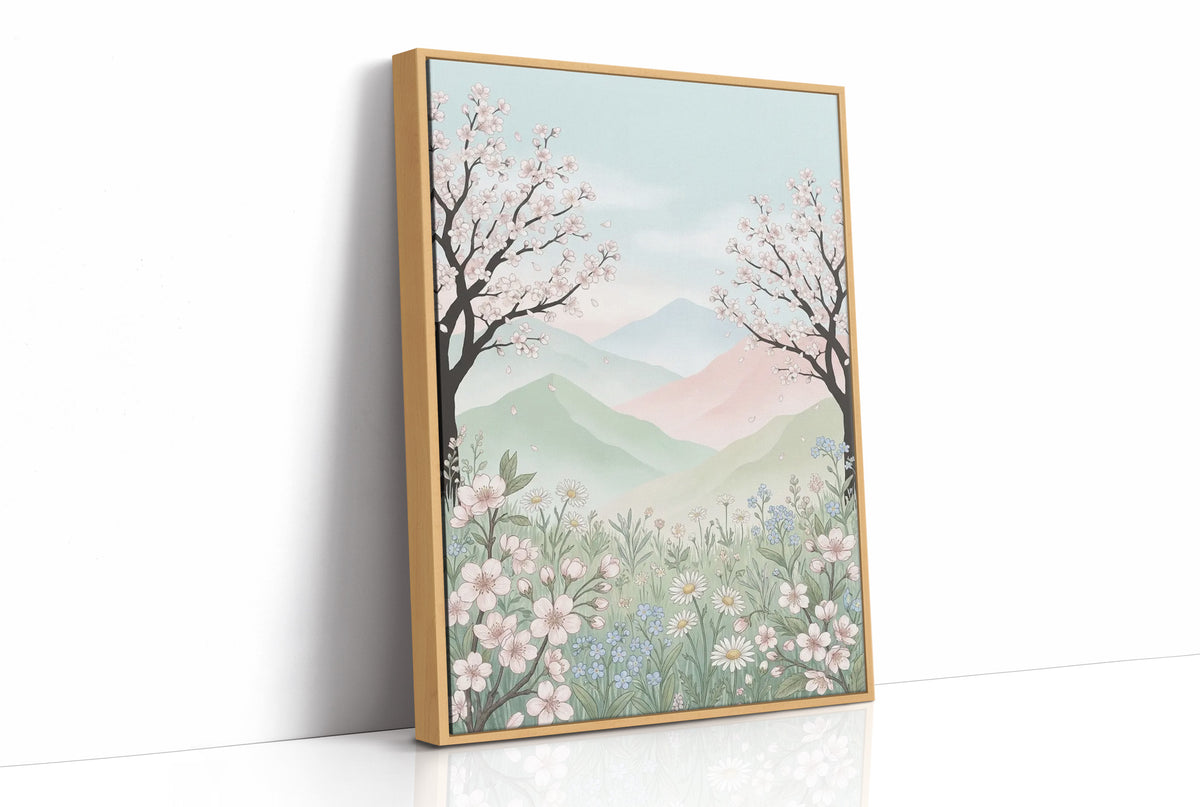 Blossom Season: Petals Everywhere, No Regrets