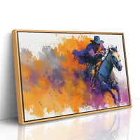 Cowboy in Full Color Burst