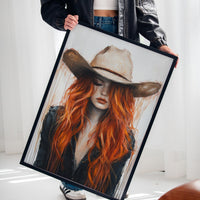 Cowgirl Ember – Rustic Elegance in Red