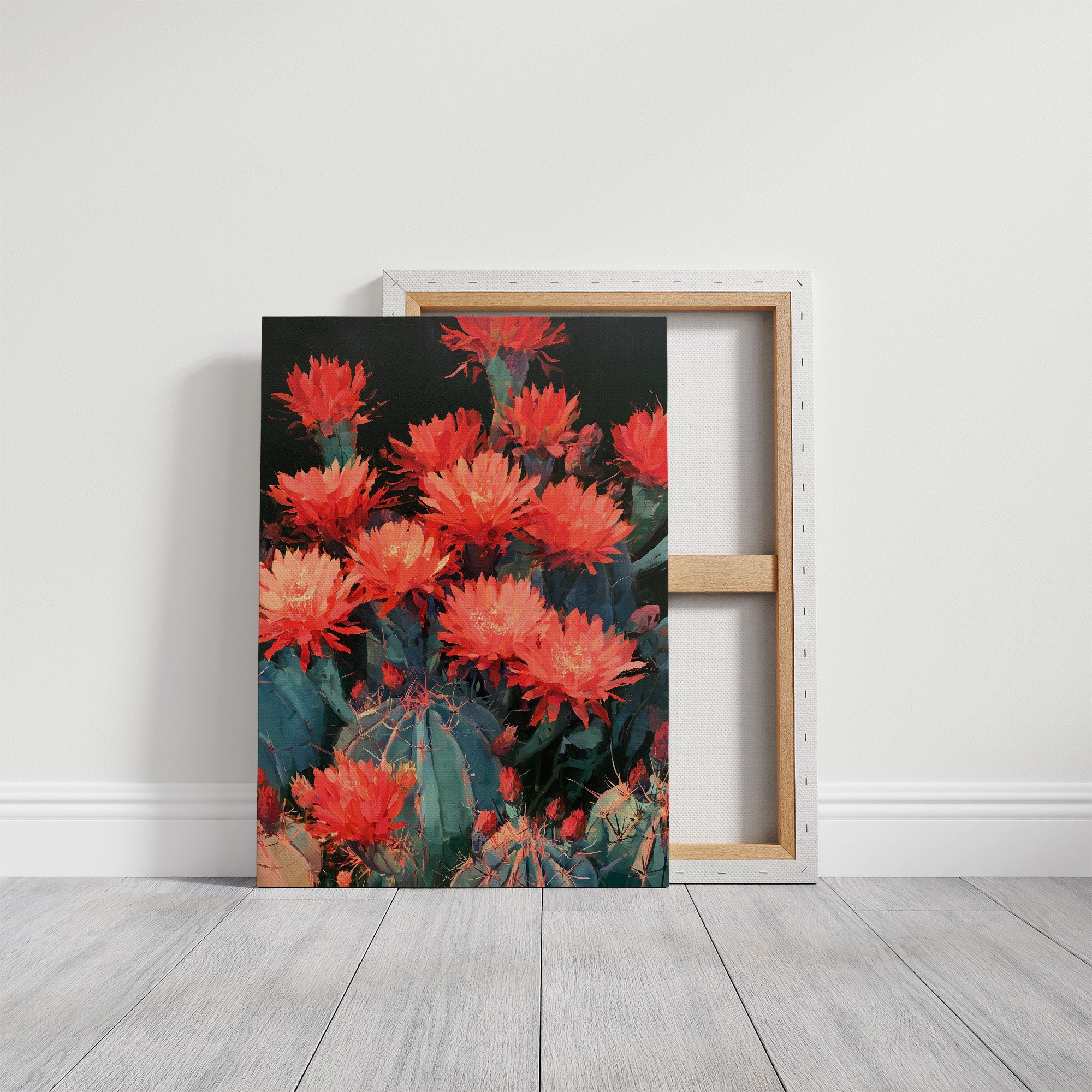 Cactus in Fire Bloom