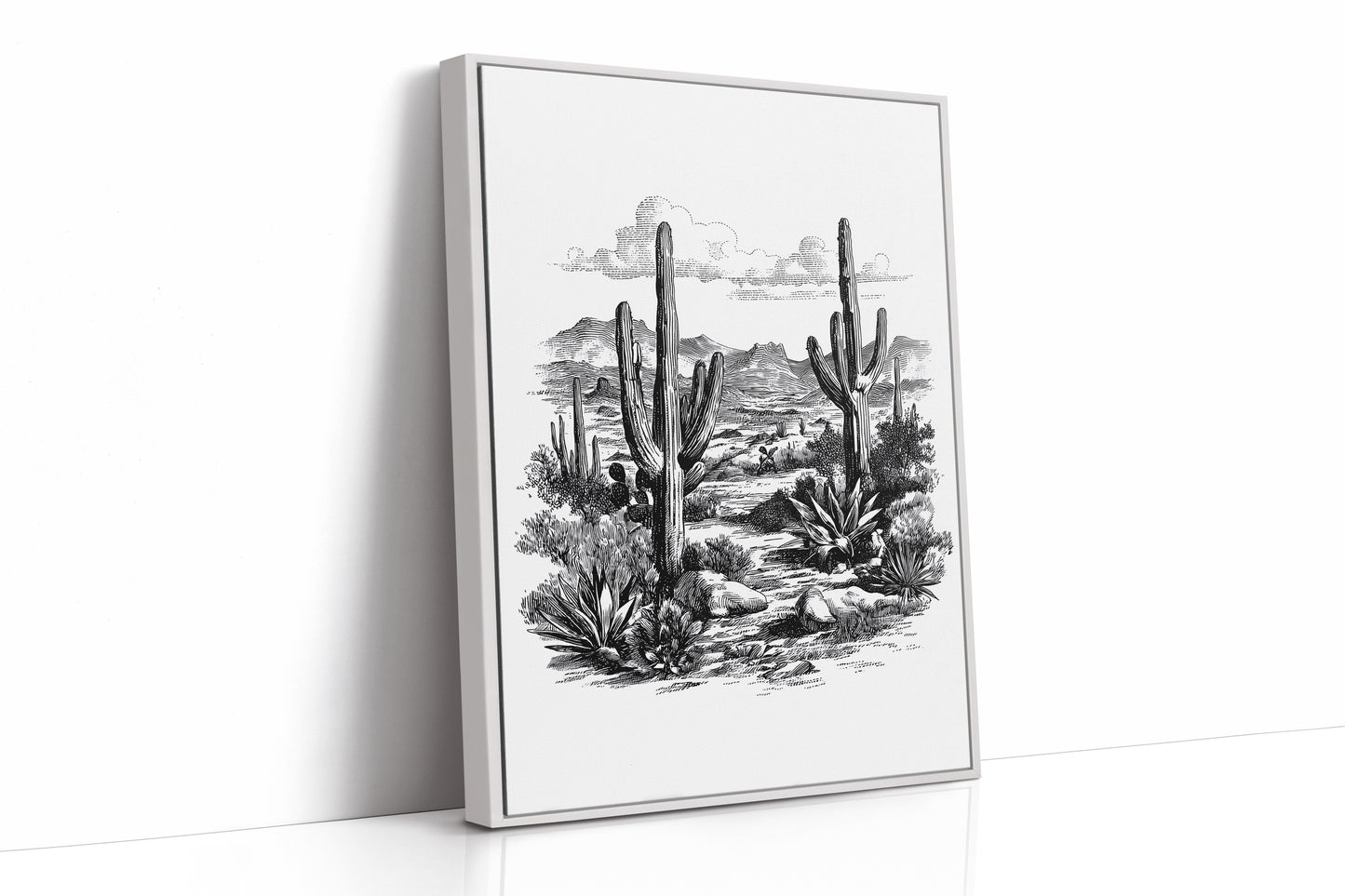Stillness Between The Cacti