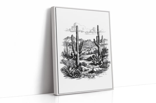 Stillness Between The Cacti