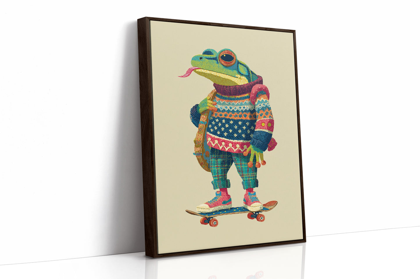 A Skateboarding Tale of Color
