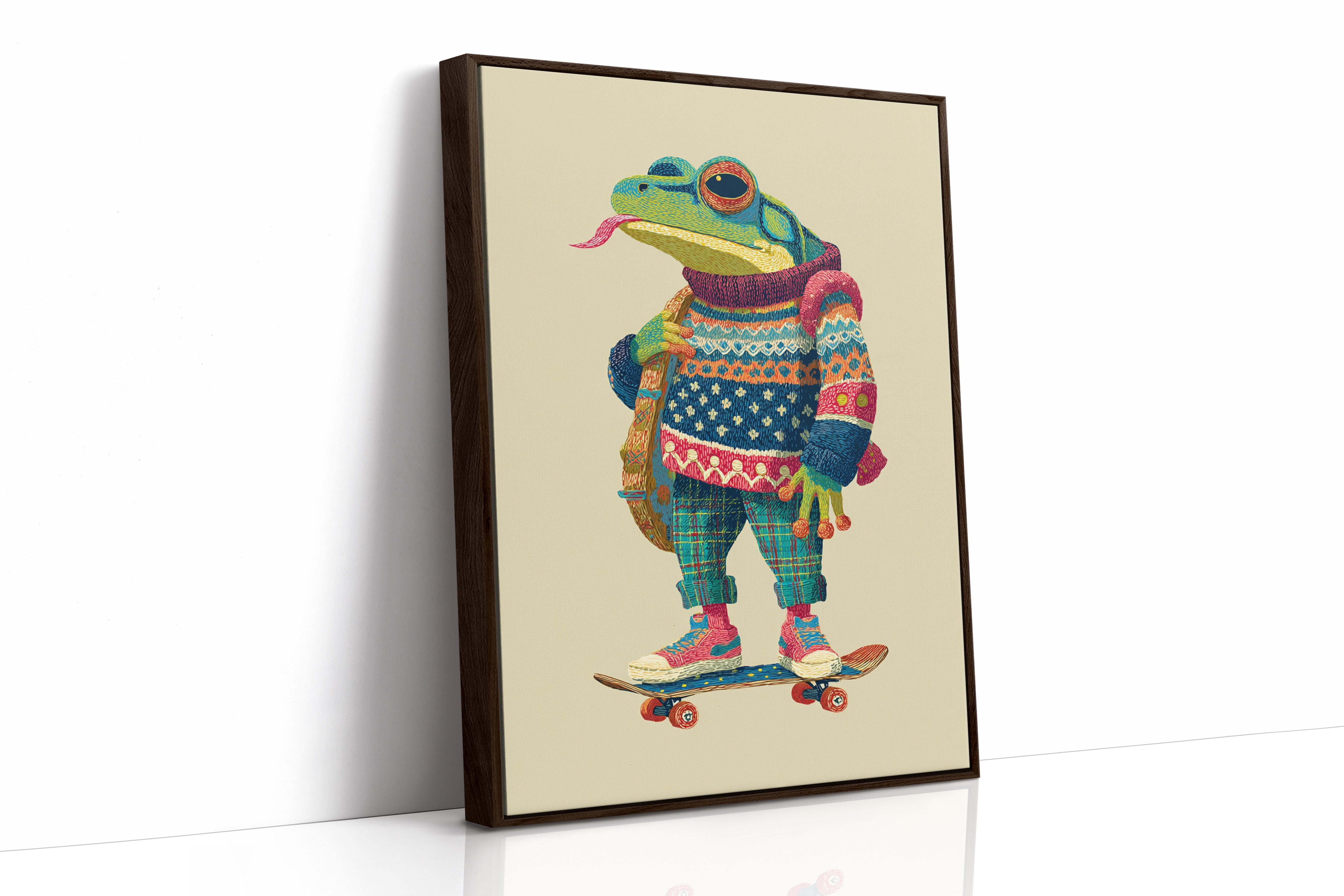 A Skateboarding Tale of Color
