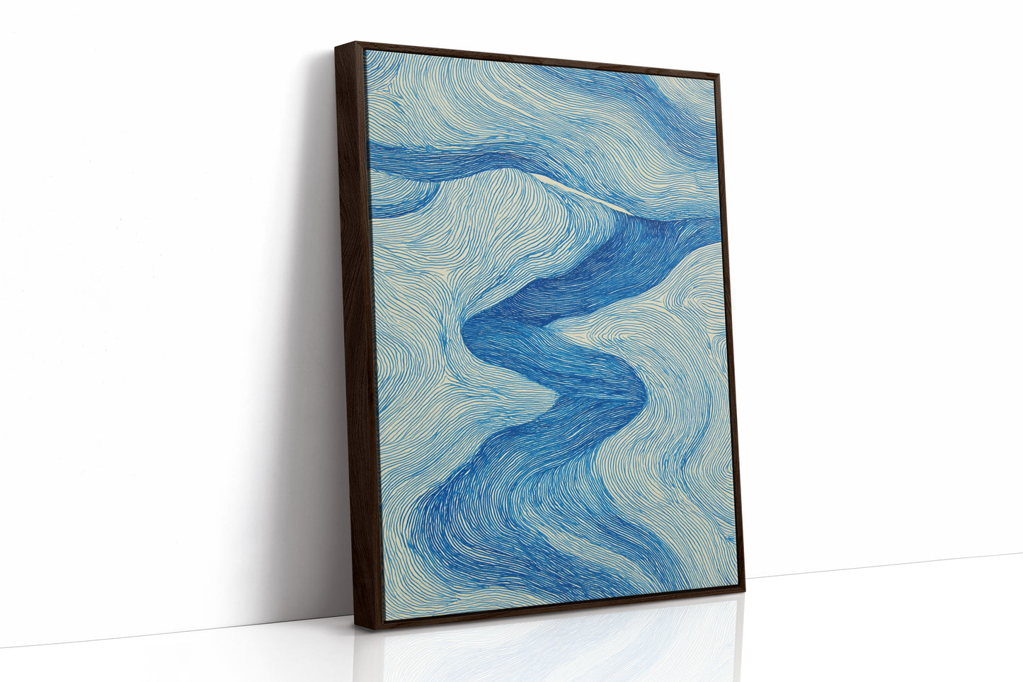 Currents of Blue and White