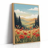 Poppy Fields Forever: Wheat Third-Wheeling