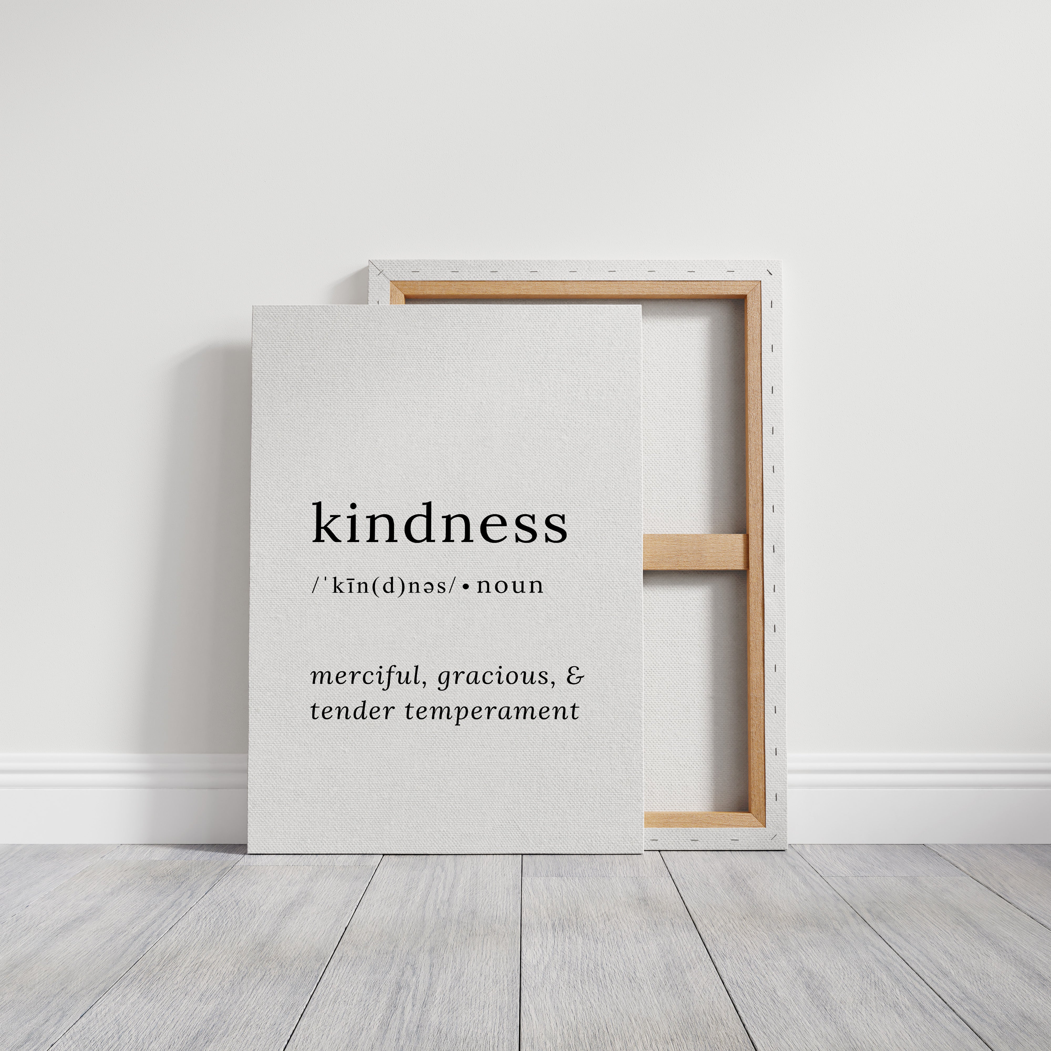 Simple Words Define Gentle Hearts