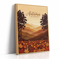 Autumn Blessings: Leaves Already Raked Themselves