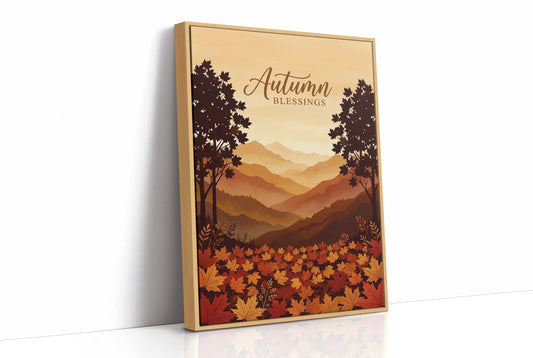 Autumn Blessings: Leaves Already Raked Themselves