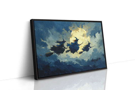 Flight Beneath the Harvest Moon
