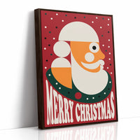 Modernist Santa Portrait