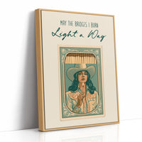 She Lights Her Own Way