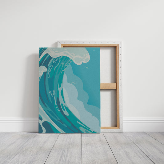 Tides Dance Their Turquoise Symphony