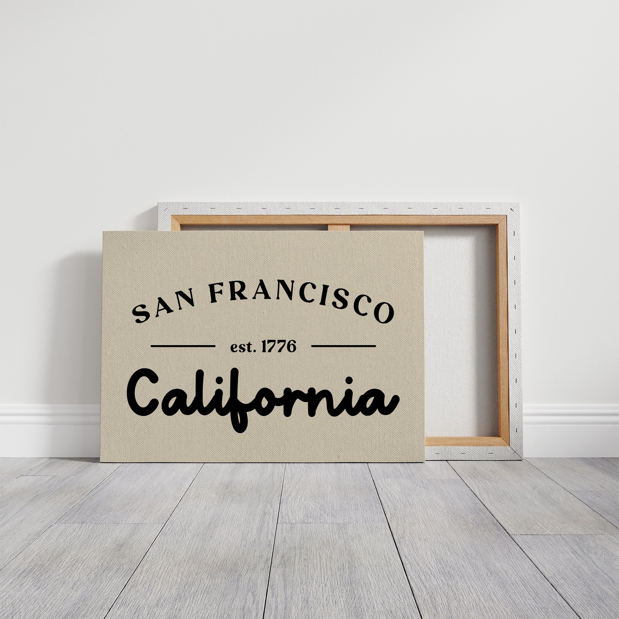 San Francisco California Est 1776