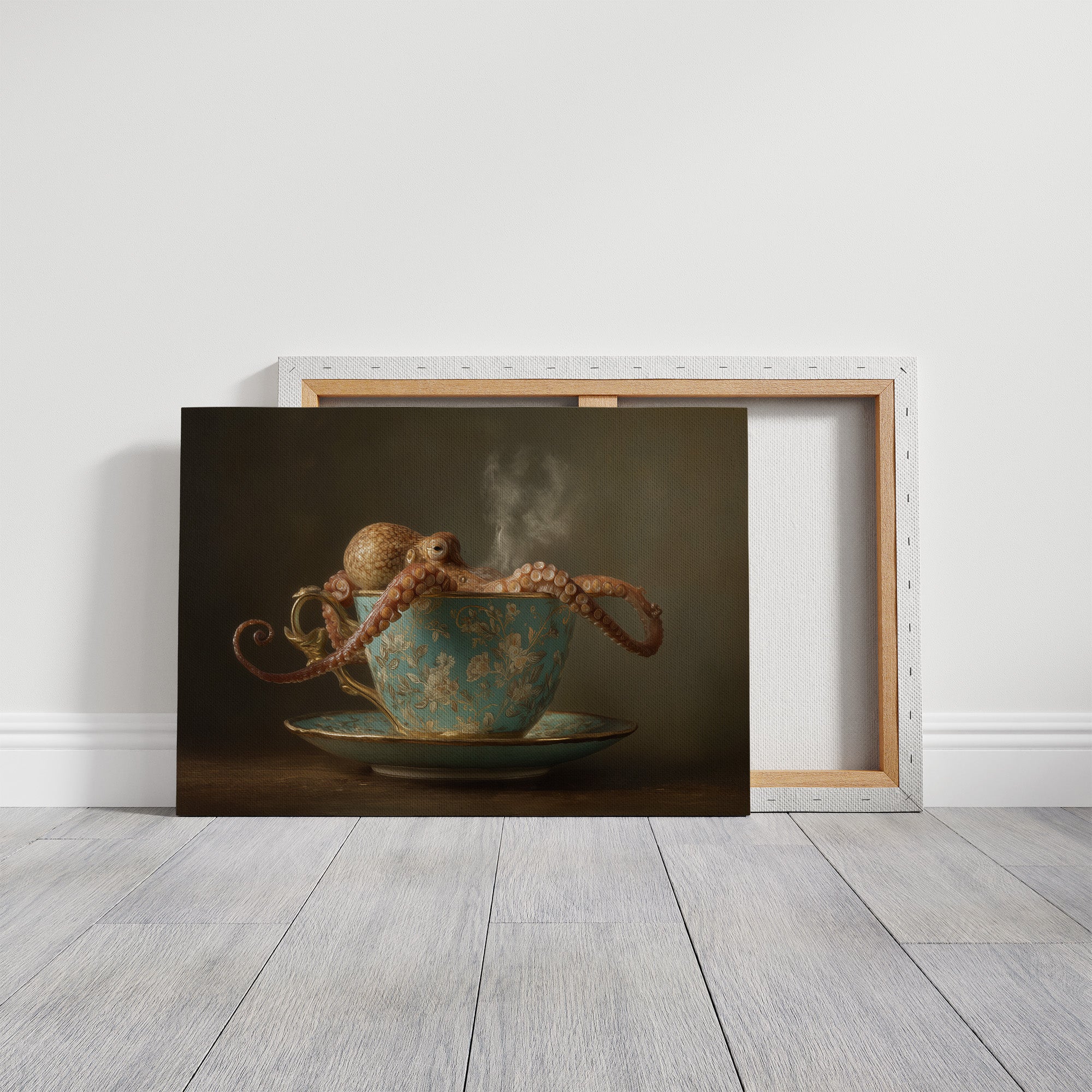 Curious Tentacles In Vintage Teacup