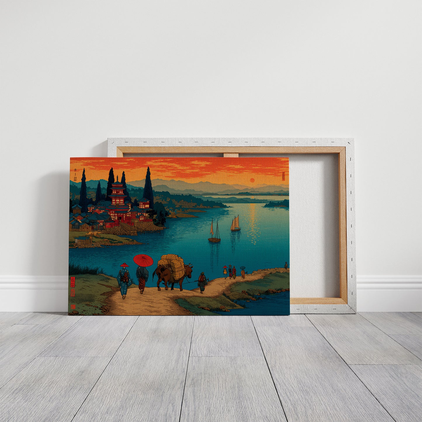 Travelers Follow Ancient Harbor Roads