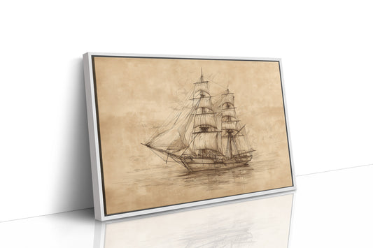 Sails Caught Between Memory and Horizon