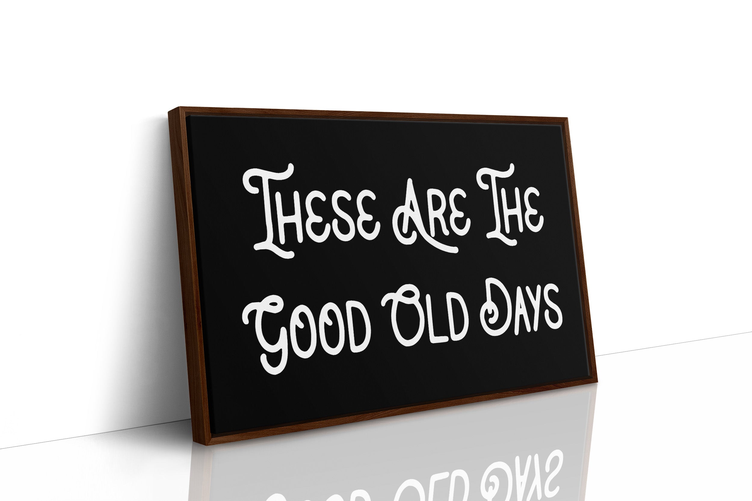 Nostalgia In White Letters