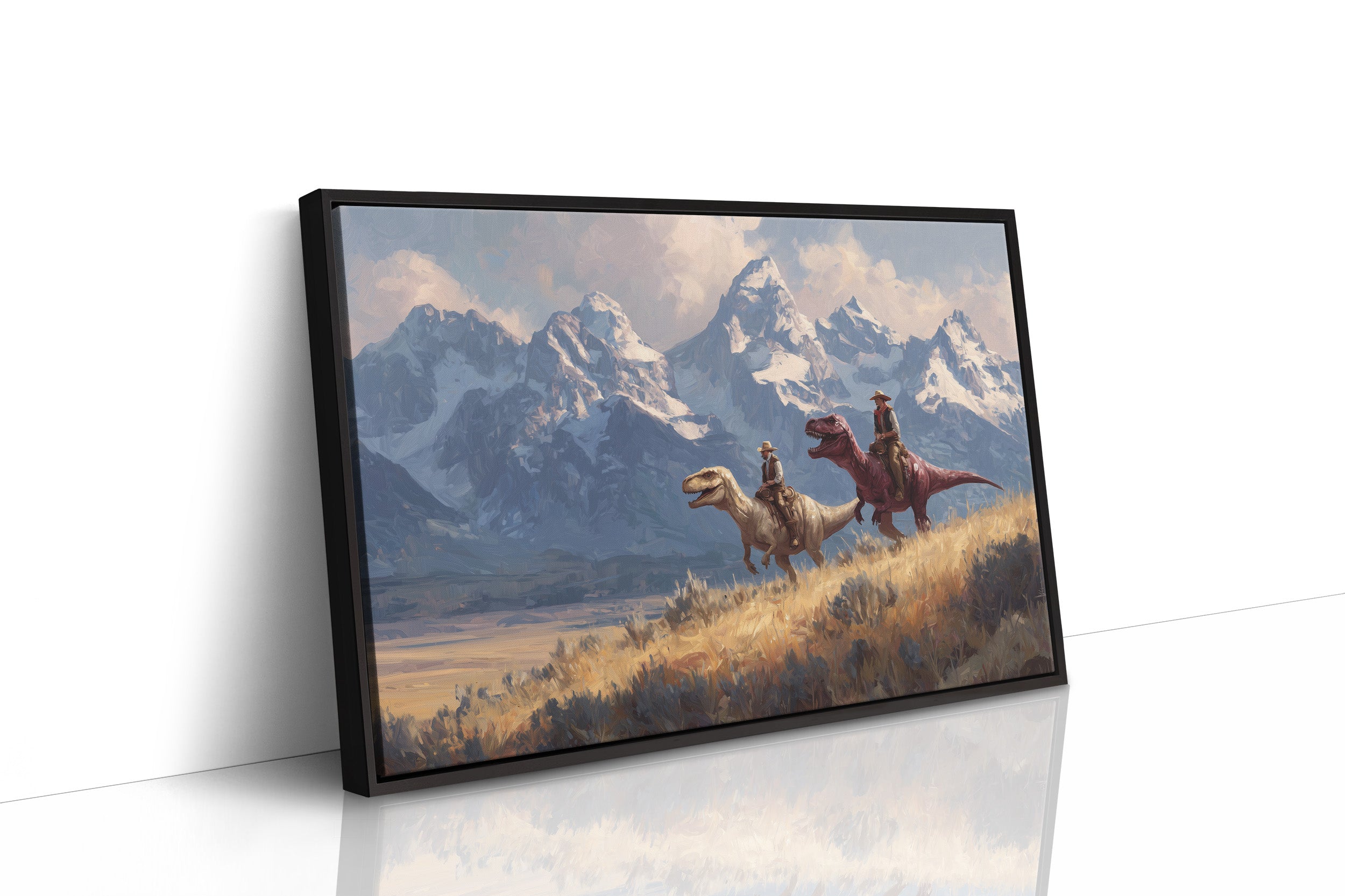 Riders Beneath Frozen Giants