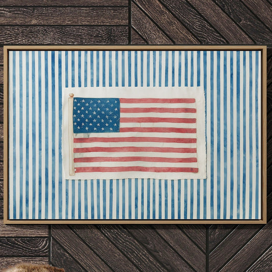 Stars Shine Between Summer Stripes