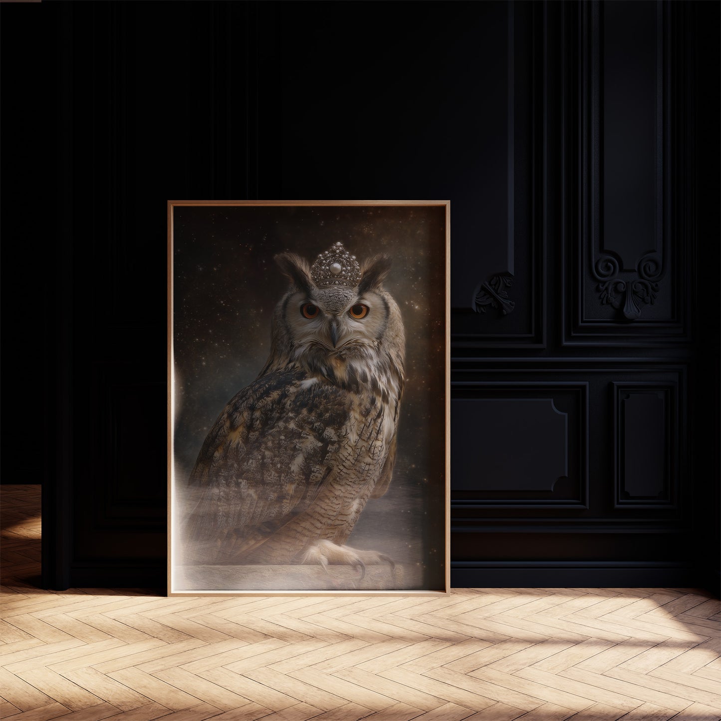 Nocturnal Sovereign Wears Starlight