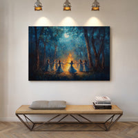 Moonlit Dance In Ancient Woods