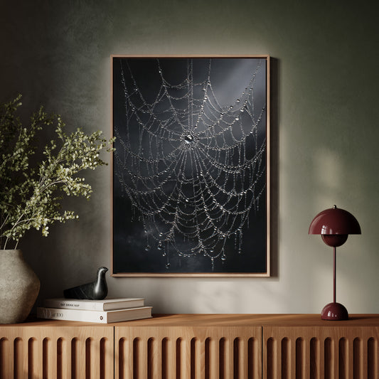 Intricate Threads of Morning Light