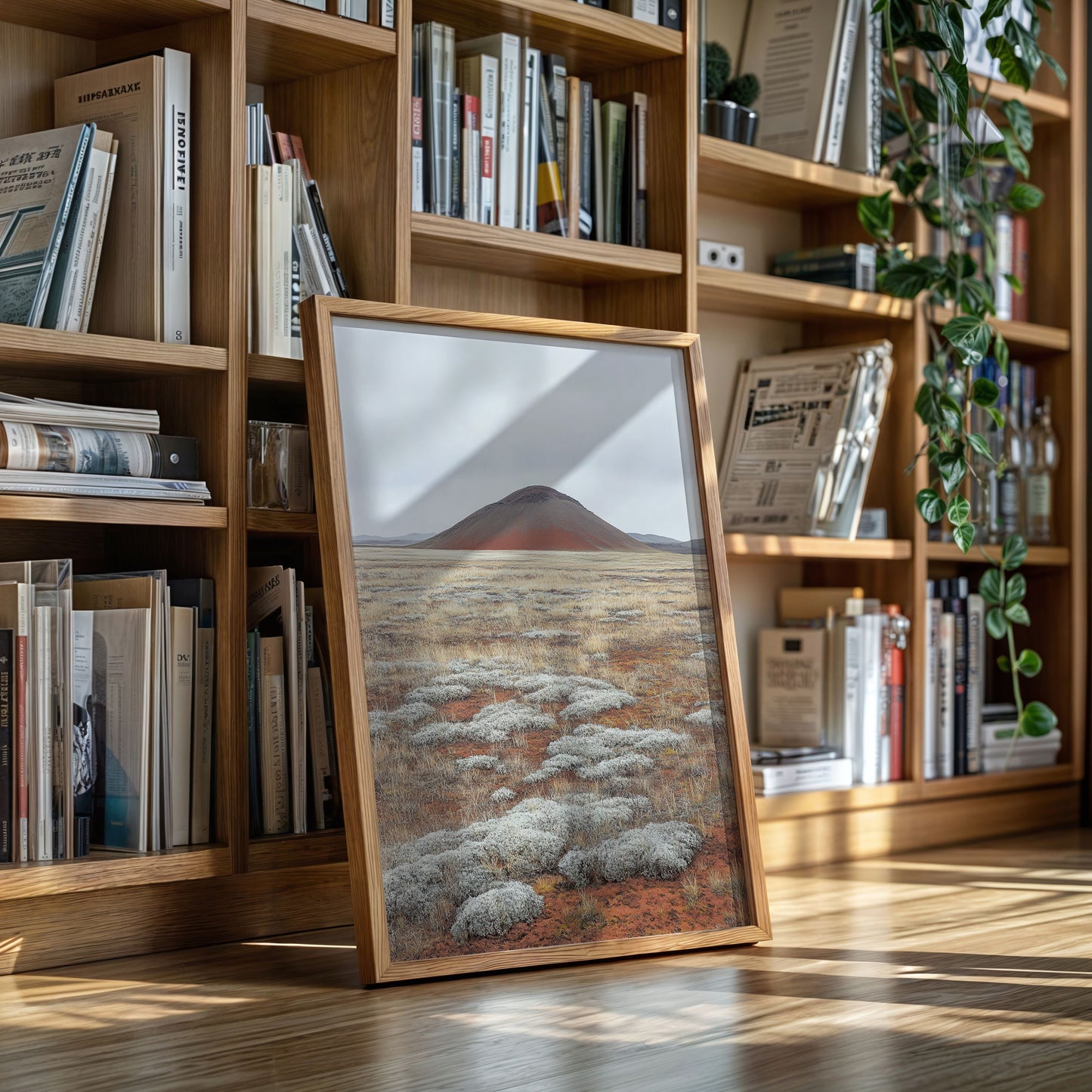 Red Mountain Meets Silver Sage