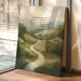 Guided Morning Path Psalm 143:8 Art Print