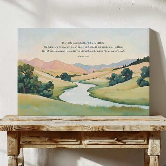 He Leads Me Beside Quiet Waters