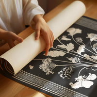 Botanist's Journal In Negative Space