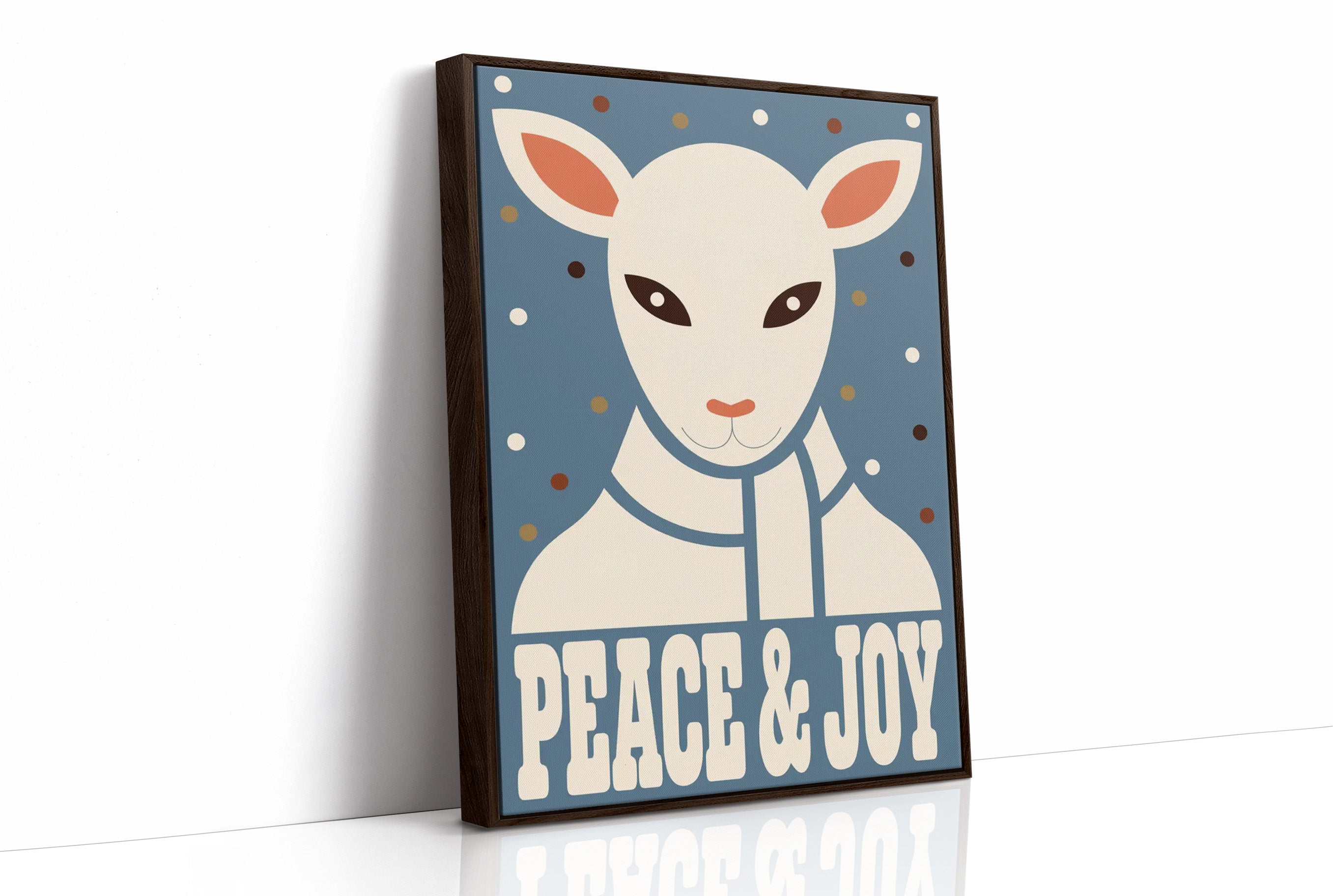 Modernist Lamb Portrait