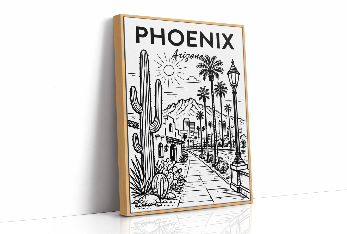 Phoenix, Cactus and Palm