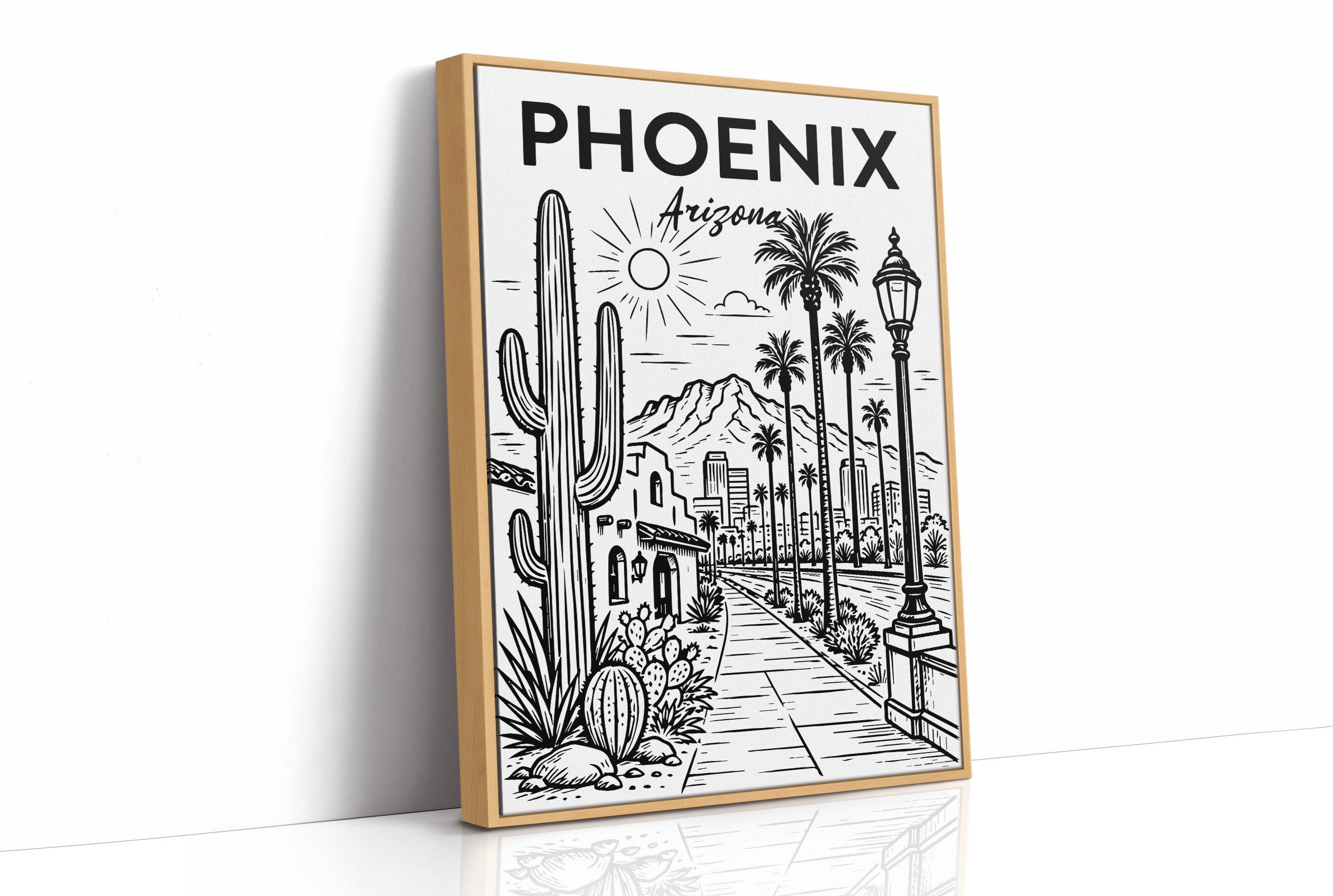 Phoenix, Cactus and Palm