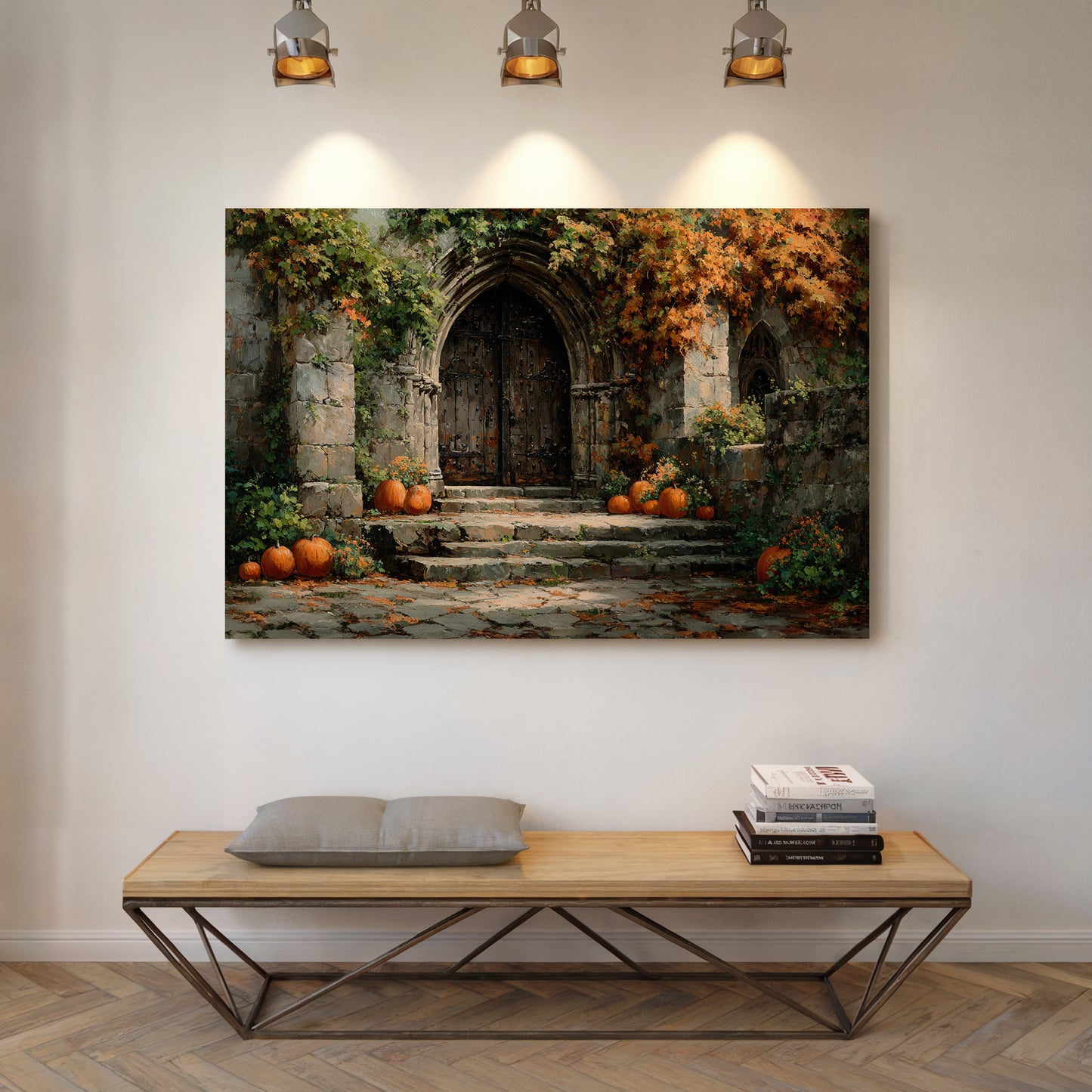 Autumn's Embrace at the Threshold