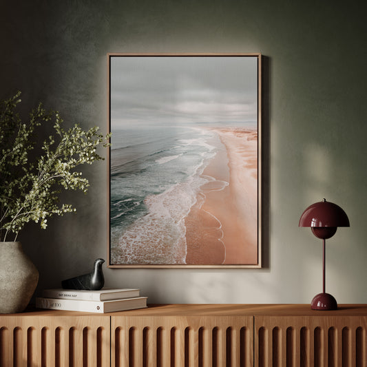 Where Waves Kiss the Shoreline