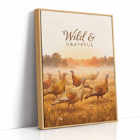 Wild & Grateful: Turkeys Leaving Town