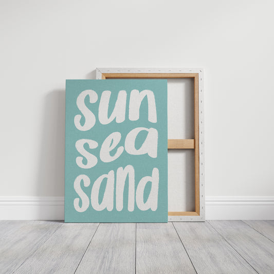 Beach Words Paint Summer Stories