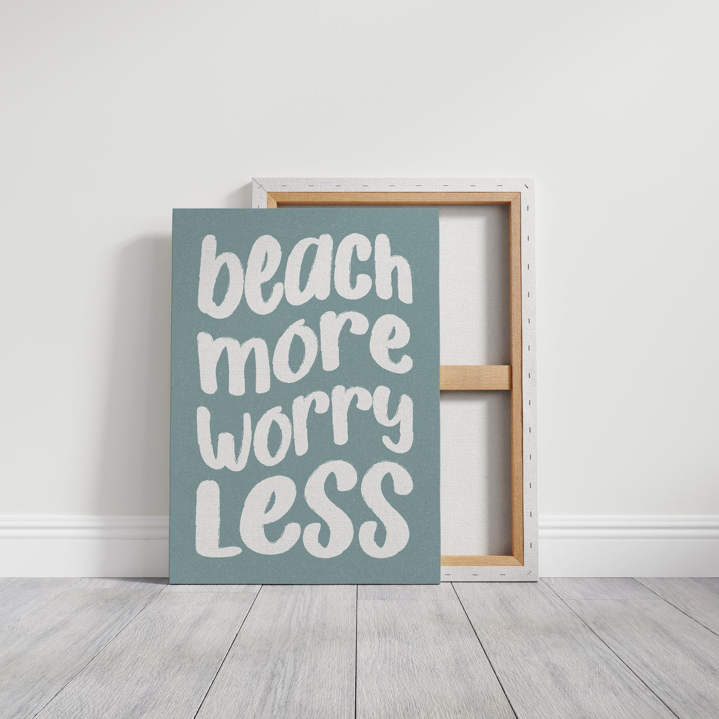 Coastal Letters Paint Simple Freedom