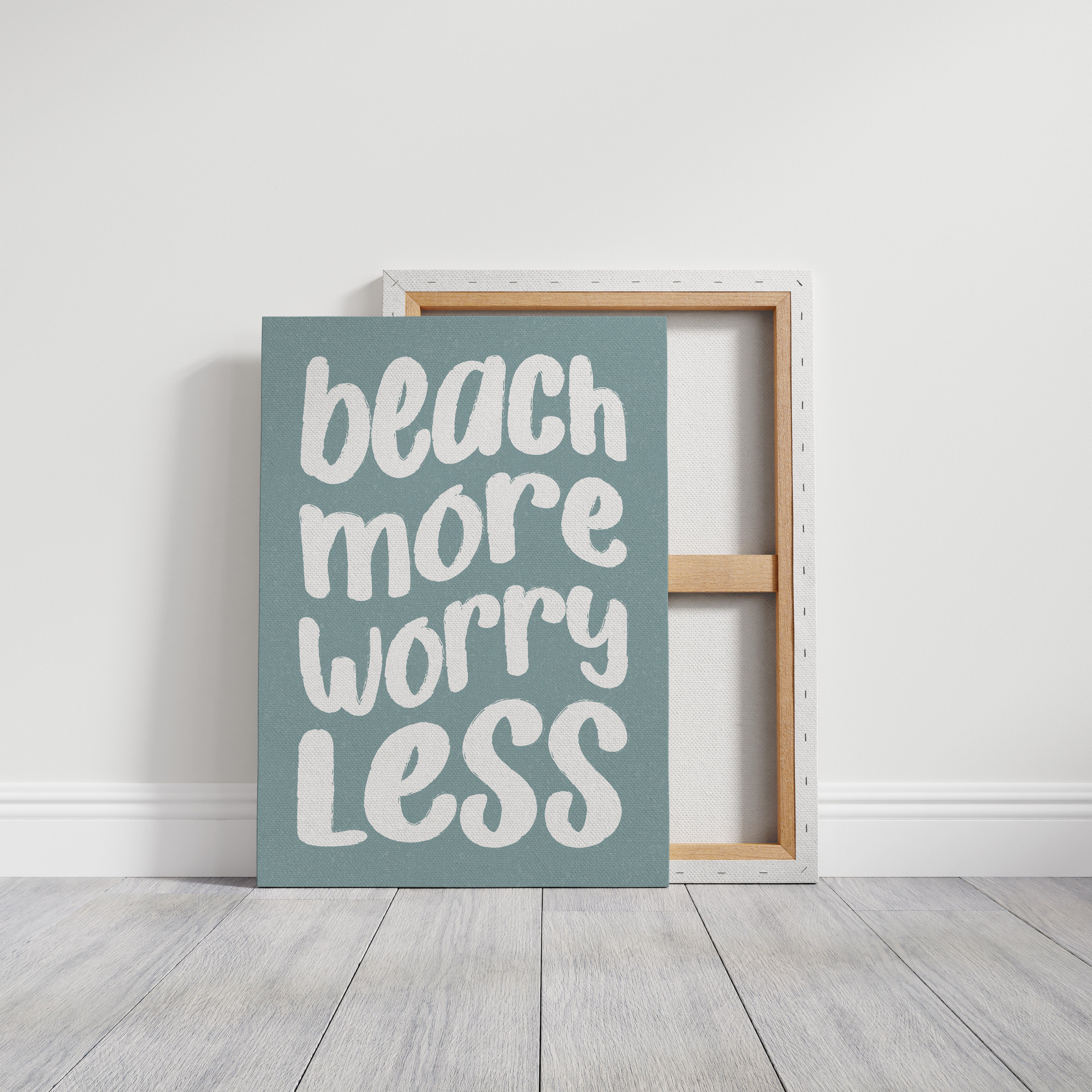 Coastal Letters Paint Simple Freedom