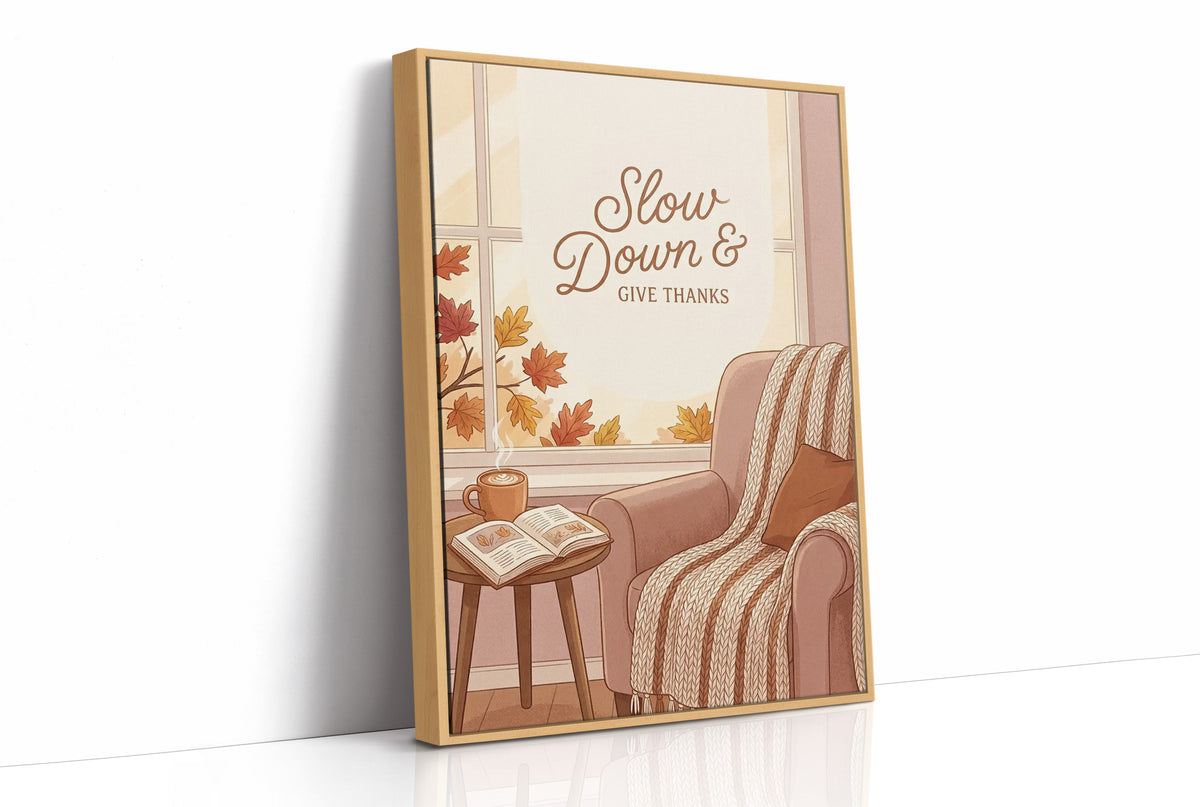 Slow Down & Give Thanks: Chair Already Claimed
