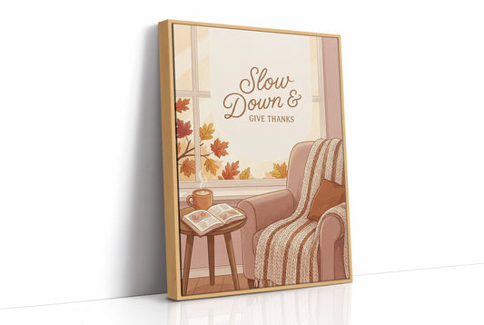 Slow Down & Give Thanks: Chair Already Claimed
