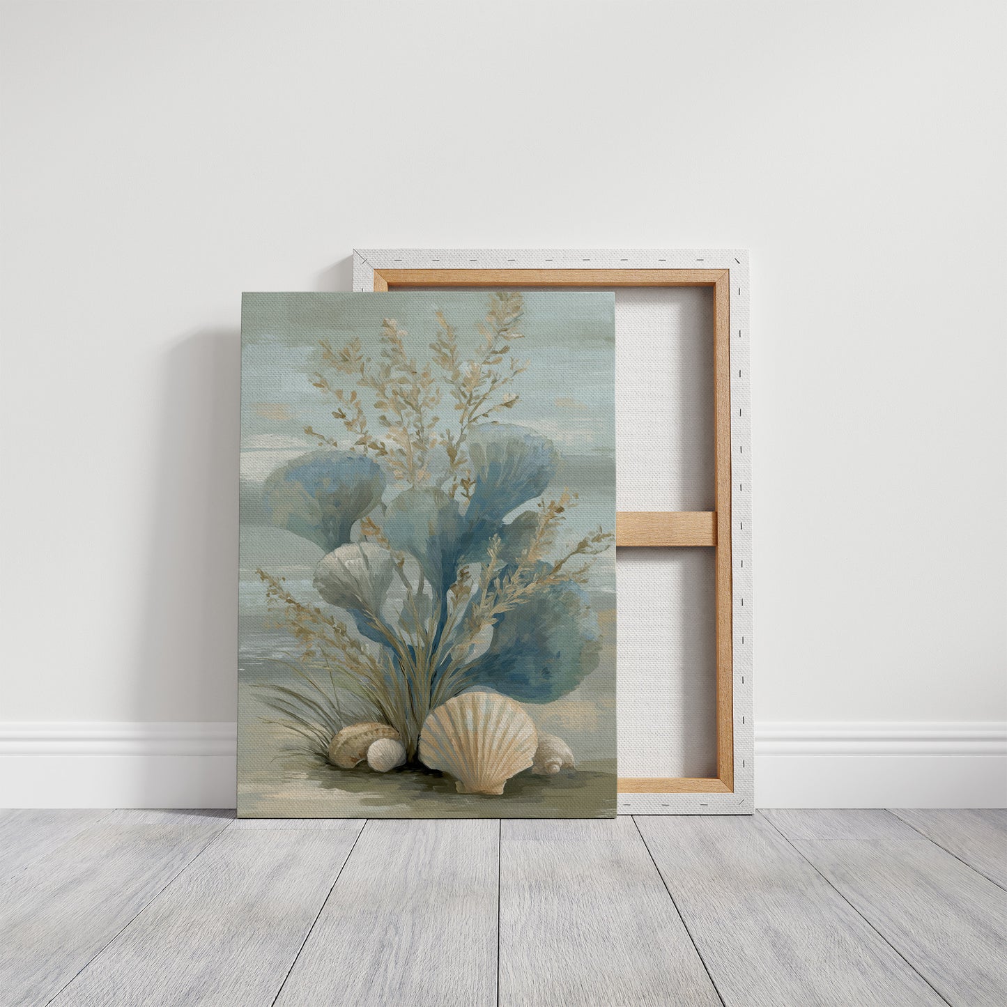 Coastal Memories In Soft Blue