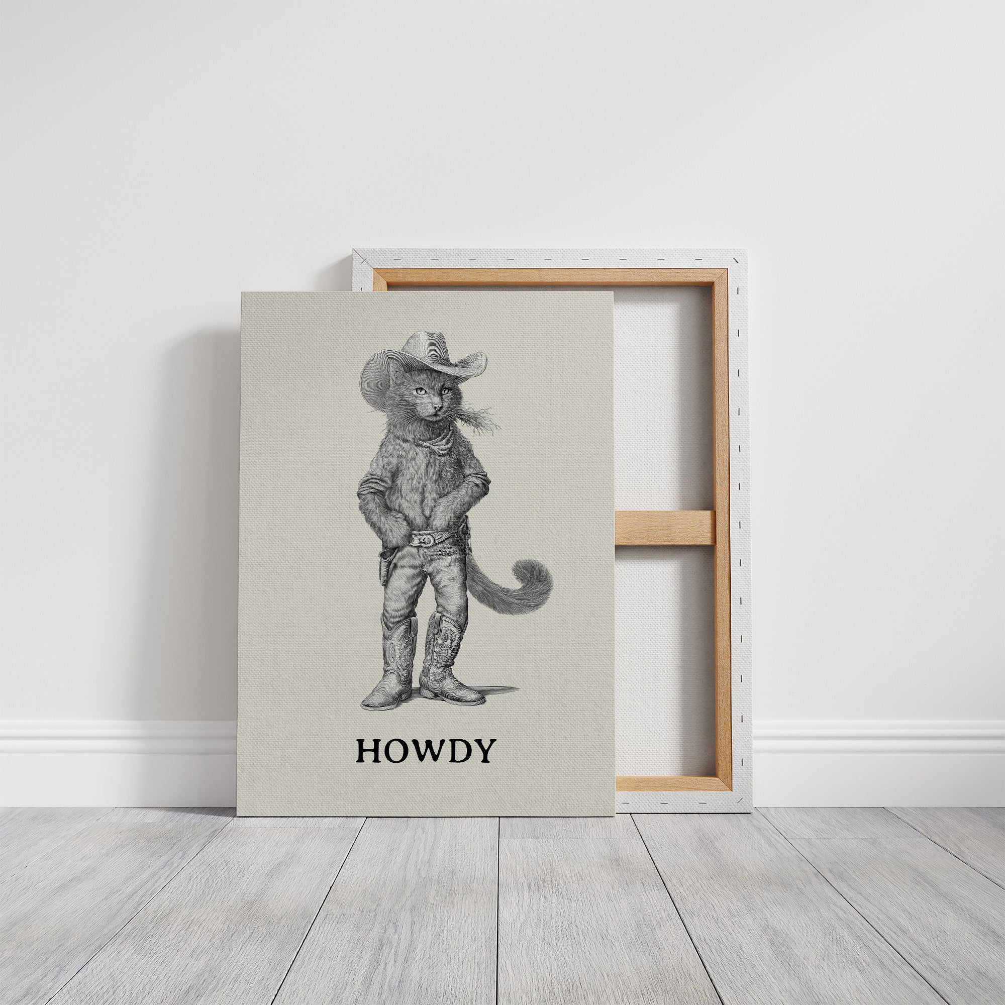 Howdy Cowboy Cat