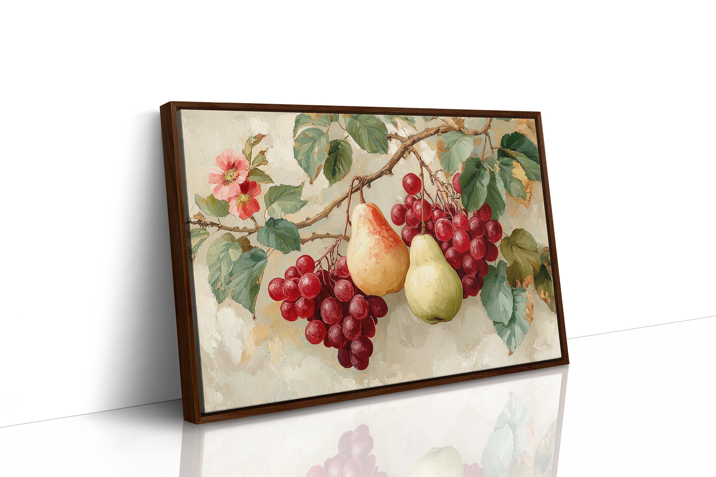 Pears and Grapes on Old Vine