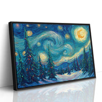 Starlit Pines Dance Through Time