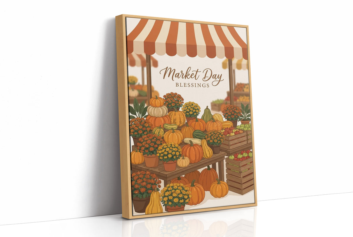 Market Day Blessings: Pumpkins Sold Separately