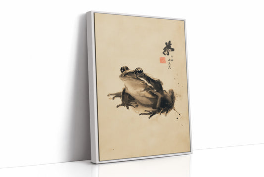 Quiet Frog Speaks Ancient Wisdom