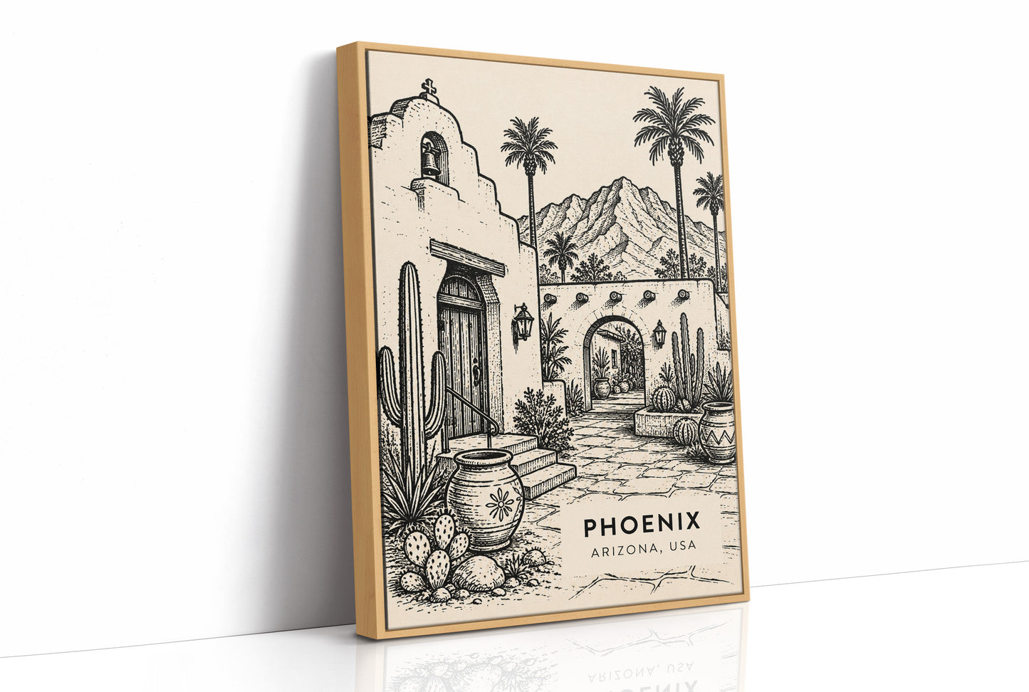 Phoenix, Adobe Courtyard