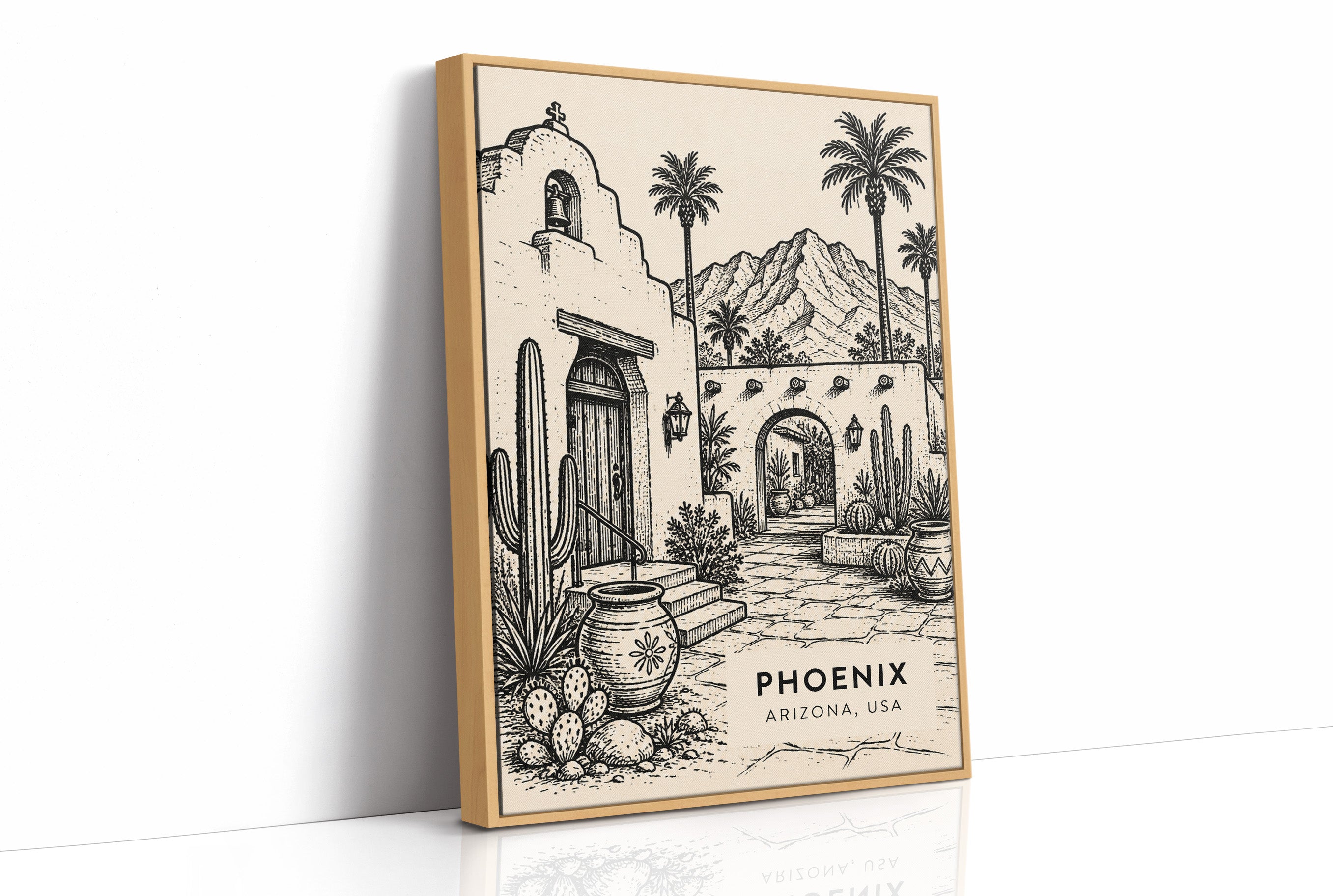 Phoenix, Adobe Courtyard